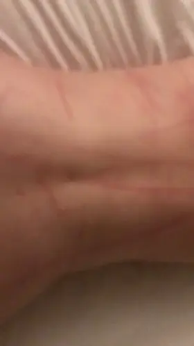 Bad girl forced down on