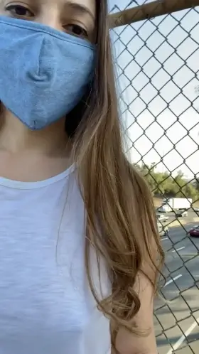 Shy about flashing my tits on a freeway over pass 🙈