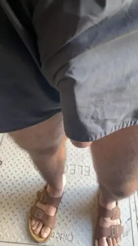 walking around like this in public made me so horny