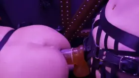 Huge Dildo Up My Tushy 😈😈😈