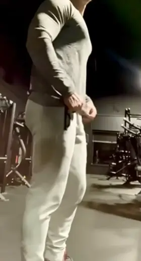 On your knees. Take off the rest of our clothes