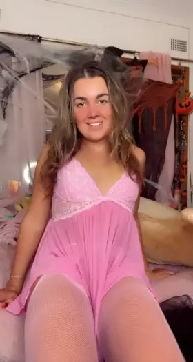 your new girlfriend has a big surprise for u, what will u do next?