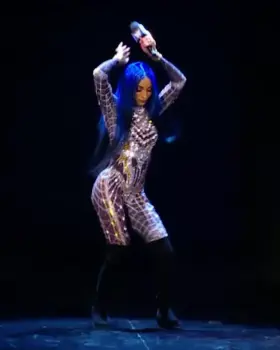 Relive Sasha Banks super sexy hips swinging entrance in slow mo...such a Baddie! 🤤