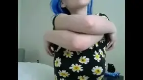 Blondbunny goes blue