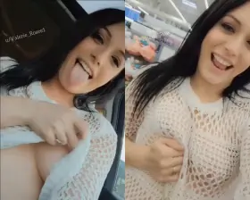 Got some looks while shopping 😋😂