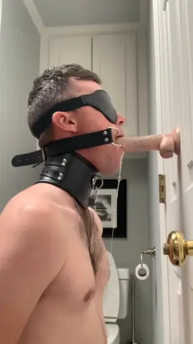 I love how messy I get with a ring gag. Full vid in comments.