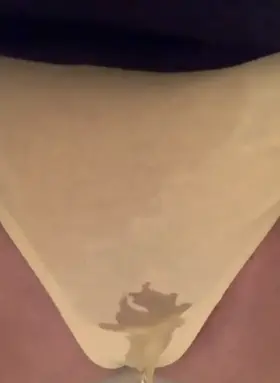 And she just could hold it any more.