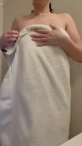 Oops my towel slipped. Oh well what do you think ?