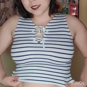 I haven't been titty fucked enough, which is a pity since it's whatb I'm built for😘