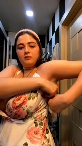 undressing after night out 🥃