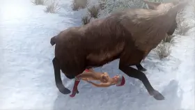 Some skyrim creatures are actually friendly! (Palefire34)