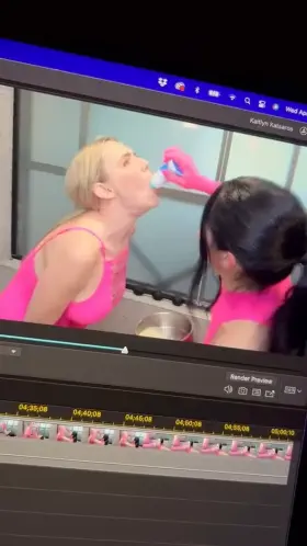 Rough nasty Rebel & Kaitlyn