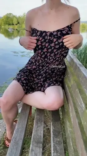 Is this outfit appropriate for a first date at the lake?