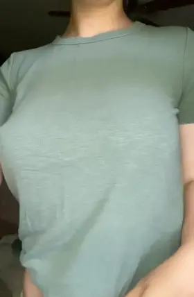 I’ll suck your dick if you play with my tits, deal?