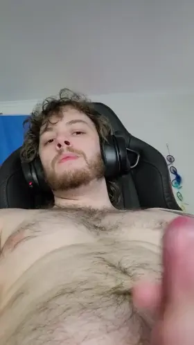 I had lots of precum so I had to give it a taste