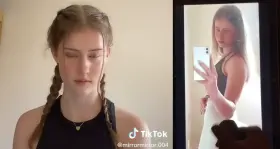 Mira loves reacting to me covering her huge ass 😍