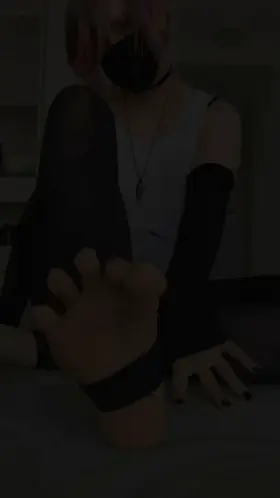 Are my feet cute?~ 🥺👉👈