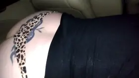 Pulled over to kiss, but crawled in the back for this