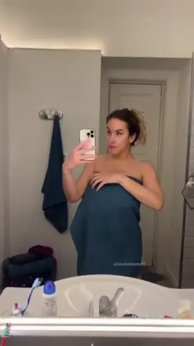 Oops I ACCIDENTALLY dropped my towel;)