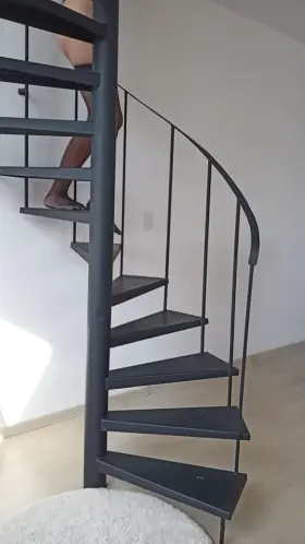 Oh I didnt realize I had company... should I go up put some clothes on?