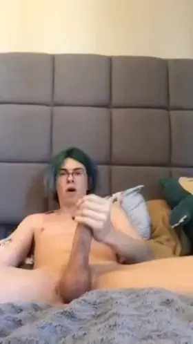 Hey I made a gif. Watch me spit on my dick.