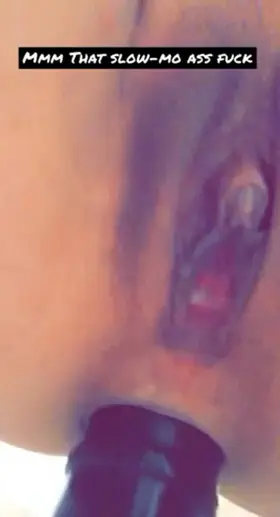 slow motion anal with my XL dildo [oc]