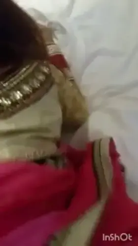Hot Desi Wife get bang in saree when her husband feel Horny