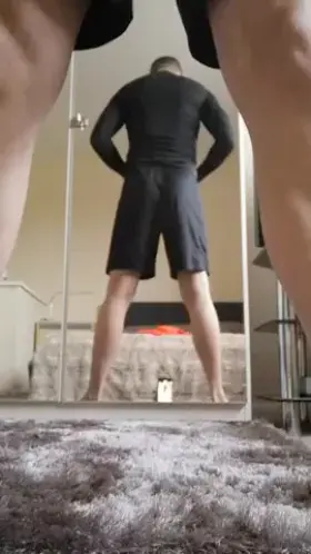 Strip down for a shower