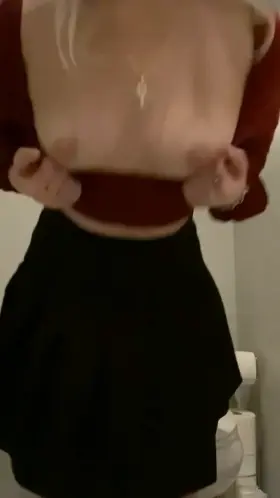 Having fun in the dressing room [OC]