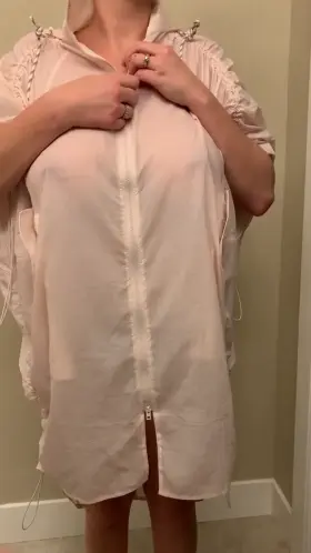 Do you think I can wear this out braless?