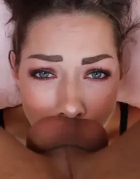 She just takes it like a champ