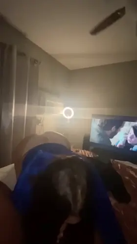 Ass up. Face down on dick