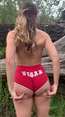 It’s more fun exploring without clothes