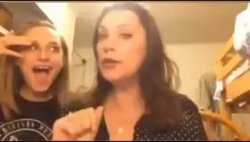 Mommy Flashes instead of Her Daughter doing it Live