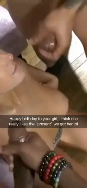 Thanks for the present you guys gave my princess