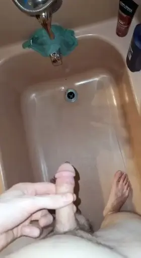 Full bladder after being edged by my bf for hours