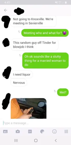 [Video] Hotwife first time meeting up and messaging husband