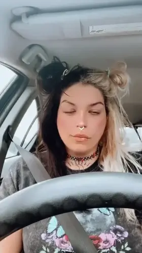 Throwback to when I flashed my titties on the interstate