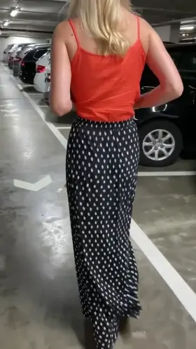 I wonder if anyone was sitting in their car enjoying the show 🤔