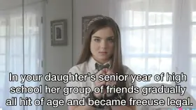 His Daughter and Friends