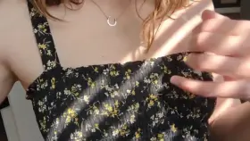 Not sure why I even have this dress on.