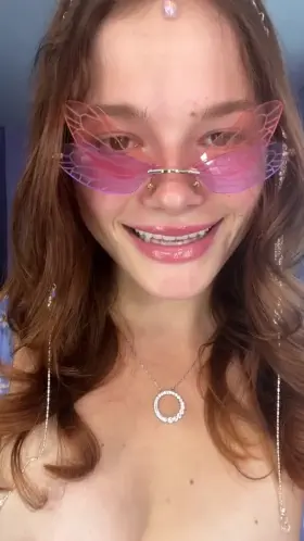 Do my slutty boobs deserve hot cum on the first date? [OC]