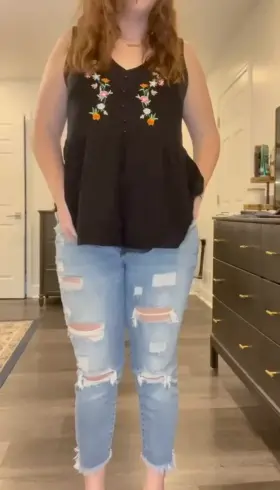 I have to size up my jeans for all this ass.