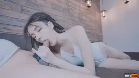 My cute brunette, loves to fill her mouth with hot cum ;)