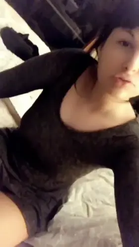 Could she make it any more obvious that she wants you?