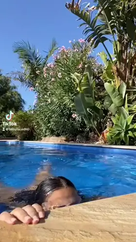 made a slow-mo tiktok of my wet titties 🤪 wait for it…