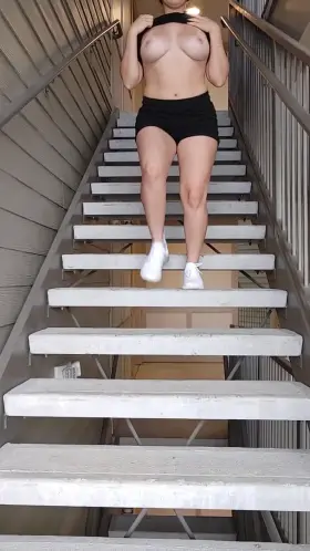Take the stairs, it's worth it!
