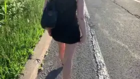 [F]lashing the drivers on the highway : I hoped they appreciated the show!