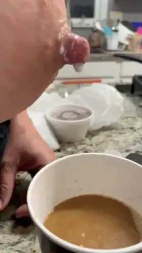 My kitty is good to the last drop