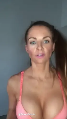 The more they bounce, the more calories I burn. Bouncy, bouncy, bouncy, bouncy.